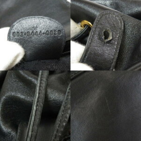 Gucci Bamboo Rucksack Backpack Daypack Leather - Picture 6 of 9